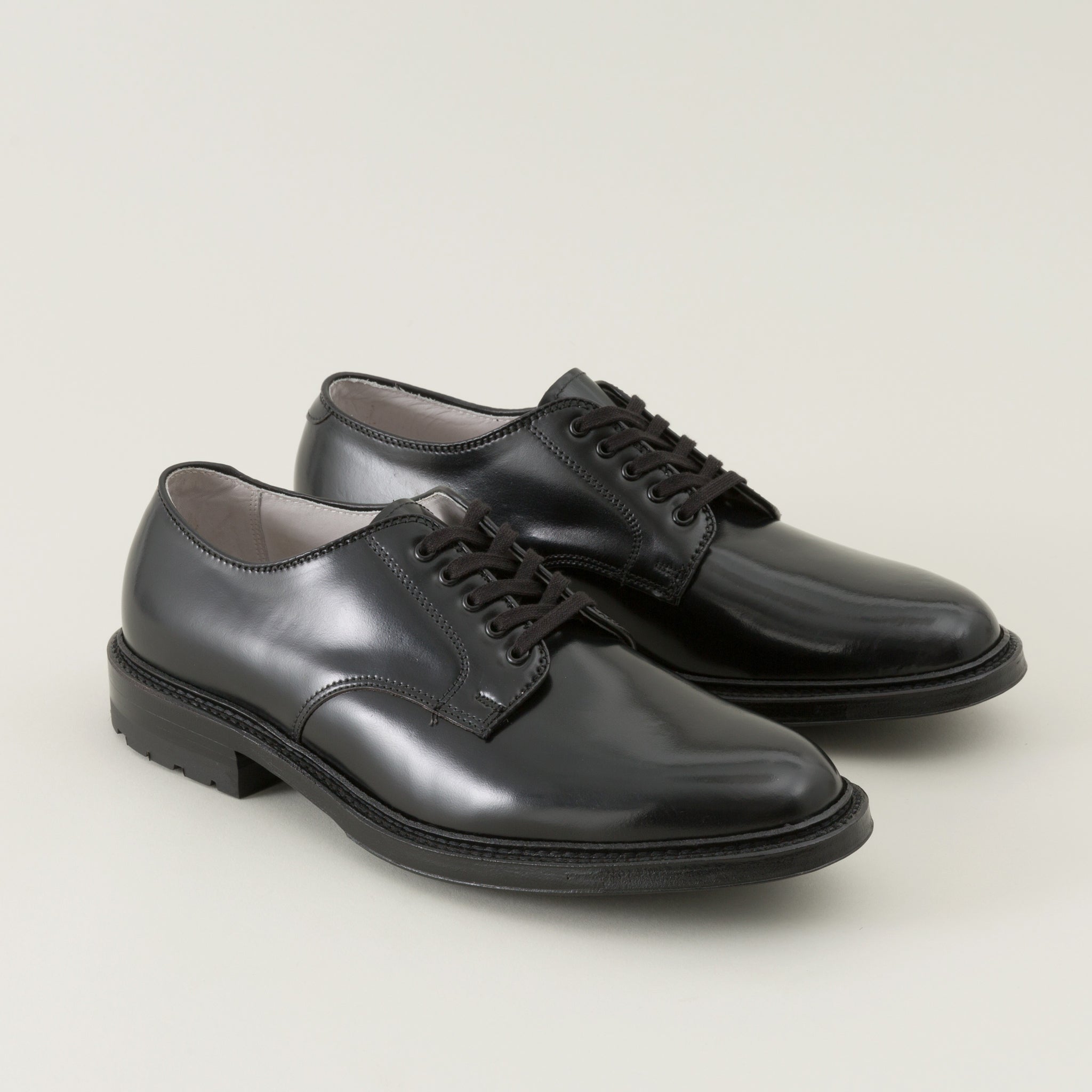 Alden Plain Toe Blucher Black Shell Cordovan Image #1