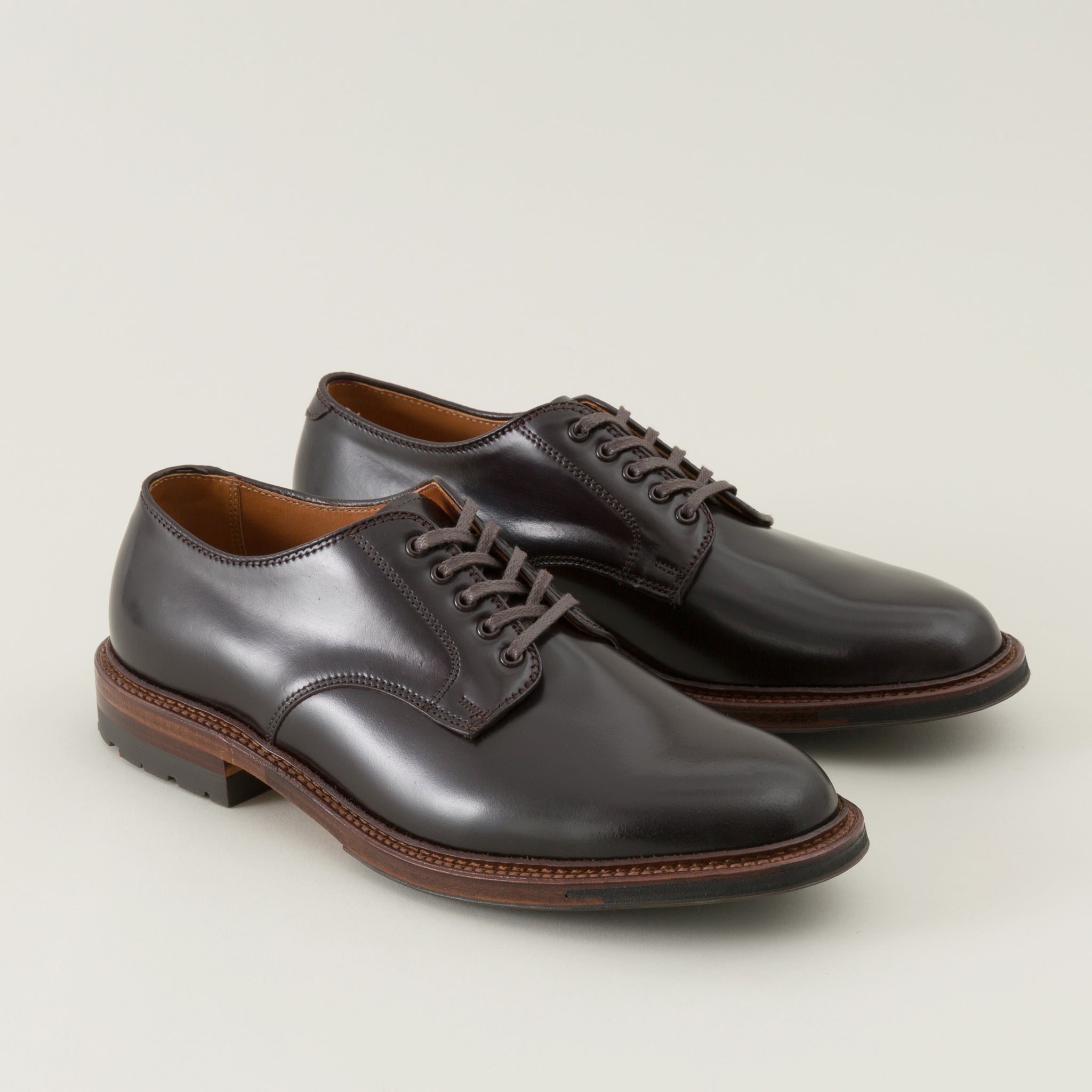 Alden Plain Toe Blucher Color 8 Shell Cordovan Image #1