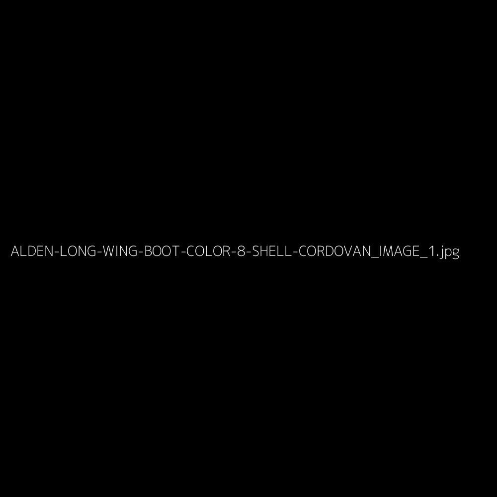 Long Wing Boot, Color #8 Shell Cordovan