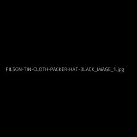 Tin Cloth Packer Hat, Black