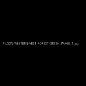 Western Vest,  Forest Green