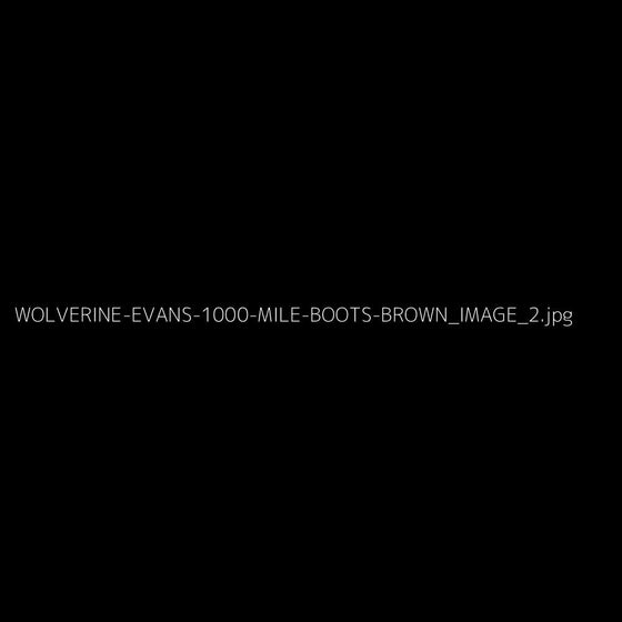 Evans 1000 Mile Boots, Brown